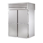 True STR2RRT-2S-2S - Roll-Thru Refrigerator, (2) solid doors front & rear, stainless steel front & sides